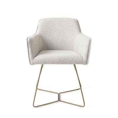 Jesper Home Hofu eetkamerstoel Checkers Charm beehive gold