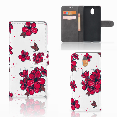 Nokia 3.1 (2018) Hoesje Blossom Red Nokia 3.1 (2018) Hoesje Blossom Red