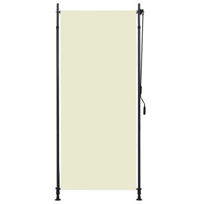 VidaXL Rolgordijn voor buiten 100x270 cm crème
