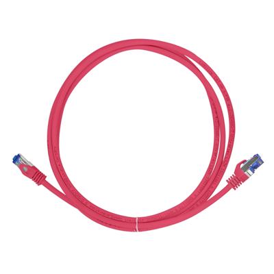 LogiLink C6A014S RJ45 Netwerkkabel, patchkabel CAT 6A S/FTP 0.25 m Rood 1 stuk(s)