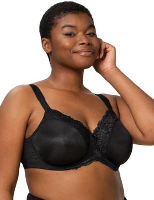 BH Ladyform Soft W X - Minimizer Bh - Bh voor kleinere borsten - Zwart - Stevige bh - 95F- Corrigerend ondergoed - 95F- Corrigerend ondergoed -