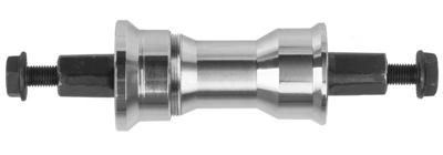 M-Wave vervangende trapas jis 113 mm zilver