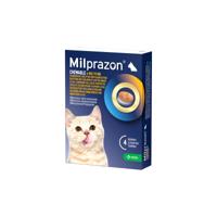 Milprazon Chewable 4 mg / 10 mg kitten en kleine kat 8 tabletten - thumbnail