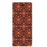Sony Xperia 5 | Hoesje met Magneet | Batik Brown - thumbnail