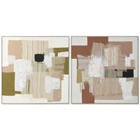 Canvas Home ESPRIT polyestyreen Canvas 121 x 5,2 x 121 cm - thumbnail