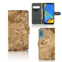 Samsung Galaxy A7 (2018) | Bookcase | Marmer Creme - thumbnail