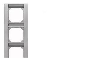 Merten 476360 Afdekking Frame System M Aluminium 1 stuk(s)