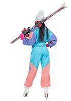 Vintage Sports Ski girl - thumbnail