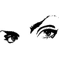 Ogen - Muursticker - thumbnail