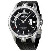 Horlogeband Edox 83006-3 Rubber Zwart - thumbnail