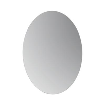 Spiegel Fitline Plieger Ovaal 3mm 38x27cm Zilver