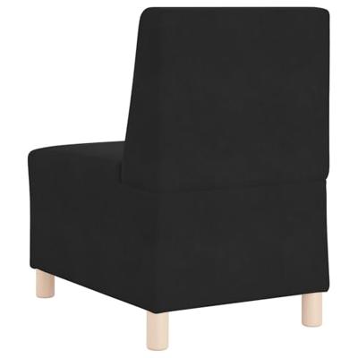 Sofa Stoel Zwart 55 x 74 x 82 cm Fluweel