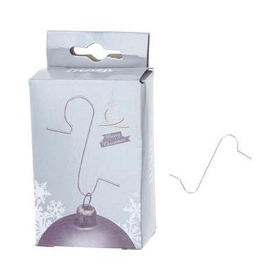 Kerstboomhaakjes Zilver 50 Stuks