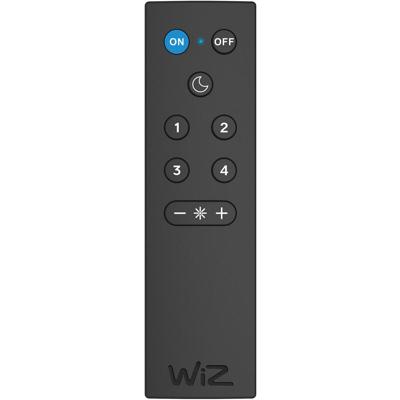 Slimme Draadloze Afstandsbediening Mat Zwart - Compatibel met Alexa en Google