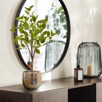 Ficus Natasja Kunst Bonsai 60cm groen - thumbnail