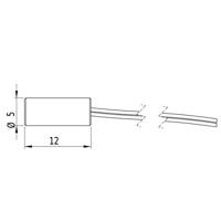 Picotronic Lasermodule Punt Rood 1 mW DI650-1-3(5x12) - thumbnail