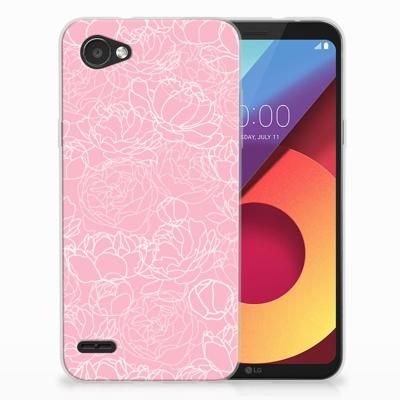 LG Q6 | LG Q6 Plus TPU Case White Flowers LG Q6 | LG Q6 Plus TPU Case White Flowers