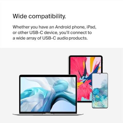 Belkin RockStar 3,5 mm met USB-C-connector kabel