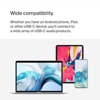 Belkin RockStar 3,5 mm met USB-C-connector kabel - thumbnail