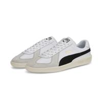 PUMA Army Trainer Sneakers Wit Lichtgrijs Zwart Goud - thumbnail