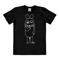 Die Sendung mit der Maus (The Show with the Mouse) Easy Fit T-Shirt Outline Size S - thumbnail