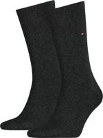 Tommy Hilfiger Men Sock Classic Antraciet melange 2-pack-43/46 - thumbnail