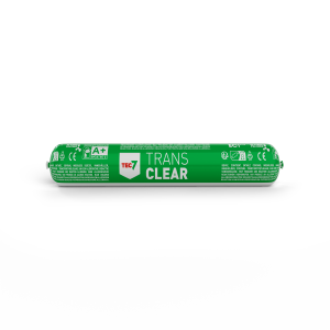 Tec7 Lijm en afdichtingskit polymeer | Transparant | worst | 400ml - 539509000