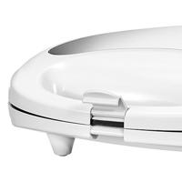 Unold Quadro Sandwich toaster Inklapbaar Wit, Zwart - thumbnail