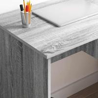 Bureau met lade Grijs sonoma 90 x 49.5 x 75 cm Bewerkt hout - thumbnail