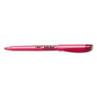 Bic markeerstift Highlighter Grip, roze, doos met 12 stuks - thumbnail