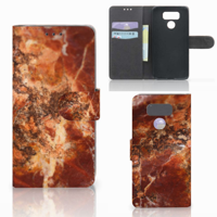 LG G6 Bookcase Marmer Bruin - thumbnail