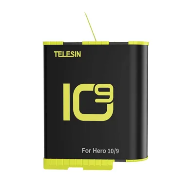 Telesin Batterij voor GoPro Hero 9/10/11/12 - 1750 mAh