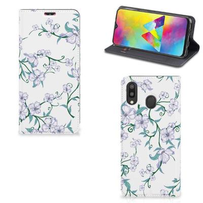 Samsung Galaxy M20 Uniek Smart Cover Blossom White Samsung Galaxy M20 Uniek Smart Cover Blossom White