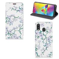 Samsung Galaxy M20 Uniek Smart Cover Blossom White - thumbnail
