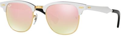 Ray-Ban CLUBMASTER ALUMINUM FLASH LENSES GRADIENT zonnebril Vierkant