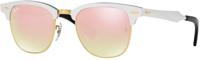 Ray-Ban CLUBMASTER ALUMINUM FLASH LENSES GRADIENT zonnebril Vierkant - thumbnail