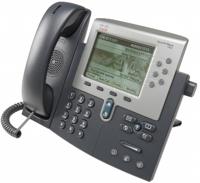 CISCO SYSTEMS CP-7962G-CCME Cisco Unified IP Phone 7962G - VoIP-telefoon - SCCP SIP - zilver donkergrijs - met 1 x gebruikerslicentie voor Cisco CallManager Express - (Telefoons > IP & POTS Phones) - thumbnail