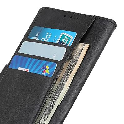 Casecentive Leren Wallet case met sluiting iPhone 13 Mini zwart