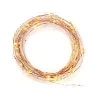 Konstsmide 6587-876 Motief lichtketting Druppel Buiten Energielabel: G (A - G) werkt op het lichtnet Aantal lampen 100 LED Barnsteen Verlichte lengte: 9.9 m - thumbnail