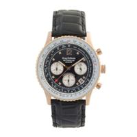 Krug Baumen 400703DS Air Traveller Diamond Heren Horloge 40mm - thumbnail