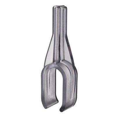 Buisklem transp vr ovale buis 15x30mm