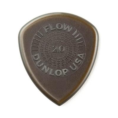 Dunlop 549P200 Flow Standard Grip 2.00 mm plectrumset (6 stuks)