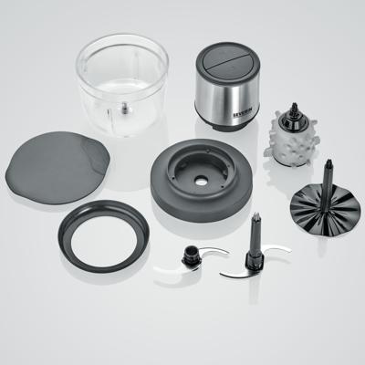 Severin KM3866 Universele Accu-Hakmolen Zwart/RVS