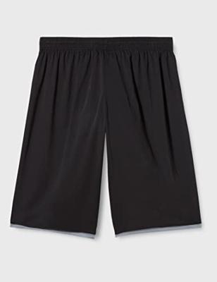 JAKO 4451 Reversible Short Change 2.0 - Zwart/Steengrijs - M