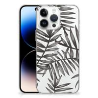 iPhone 14 Pro Max | TPU Case | Leaves Grey - thumbnail