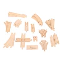 Bigjigs houten rails uitbreidingsset, 25dlg. - thumbnail
