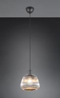 Trio HanglampTarifa met geribbeld glas - 362800132 - thumbnail
