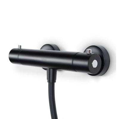 Douchekraan Bongio Squadra Thermostatisch Opbouw Mat Zwart Bongio Douchekraan Bongio Squadra Thermostatisch Opbouw Mat Zwart Bongio