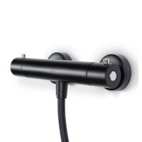 Douchekraan Bongio Squadra Thermostatisch Opbouw Mat Zwart Bongio - thumbnail