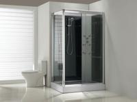 Xellanz Sunshine rechts complete douchecabine 120x90x218 alu 5mm glas - thumbnail